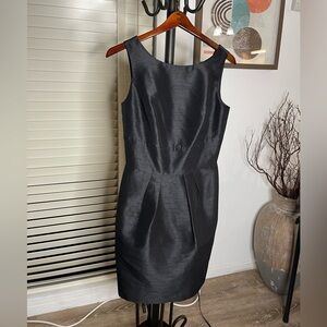 Alfred sung backless cocktail dress with back tie size 6